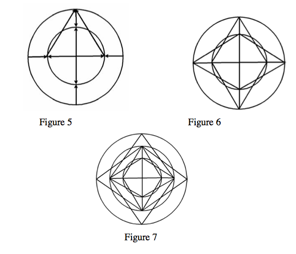 CIRCLES KALEIDOSCOPING INWARDS AND OUTWARDS